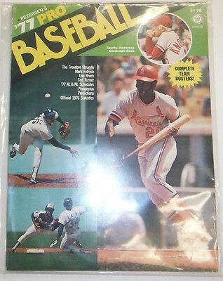 Baseball Magazine Sparky Anderson Lou Brock 1977 091914r