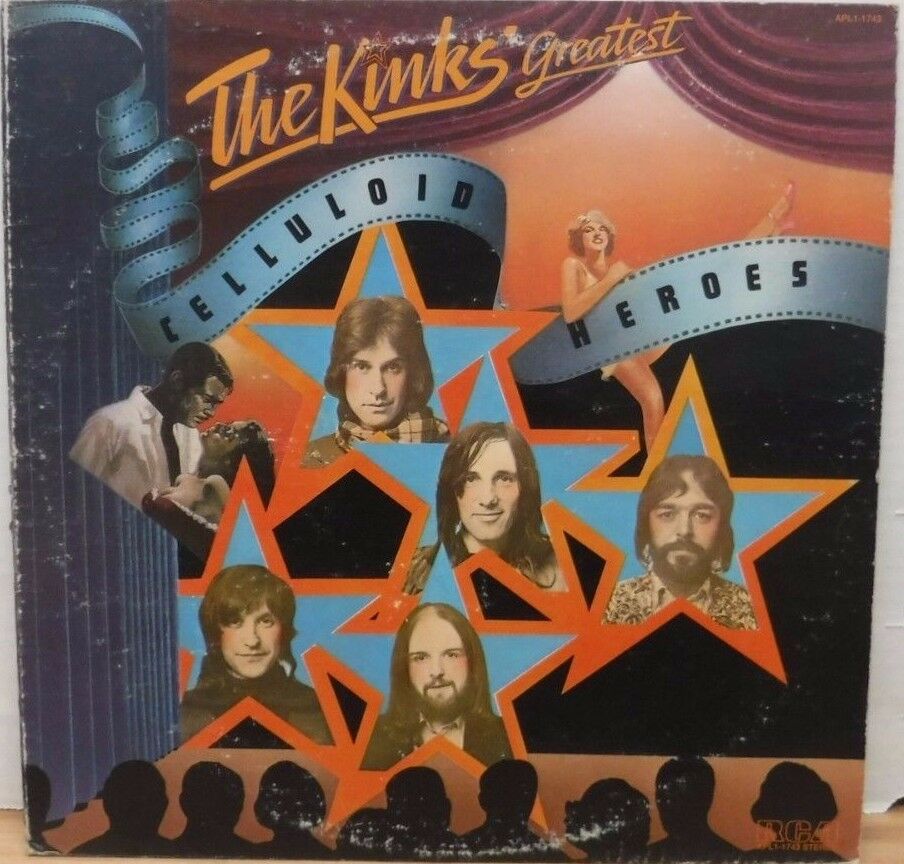 The Kinks Greatest Celluloid Heroes RCA Victor APL1-1743 33rpm 081517DBE