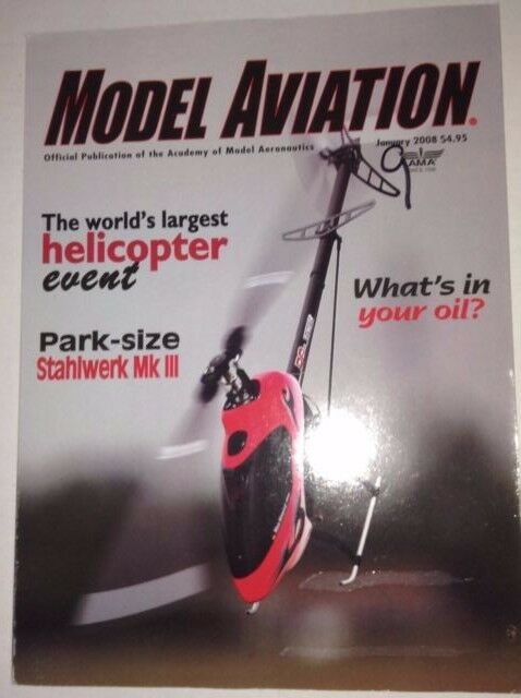 Model Aviation Magazine Stahlwerk Mk III & Dymond January 2008 041317nonrh
