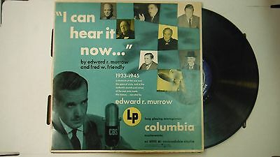 33 RPM Vinyl Edward R. Murrow I Can Hear It Now Columbia ML4095 111214KME