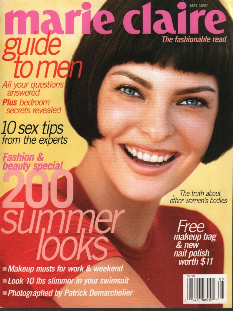 Marie Claire Fashion Magazine May 1997 Linda Evangelista 091020ame