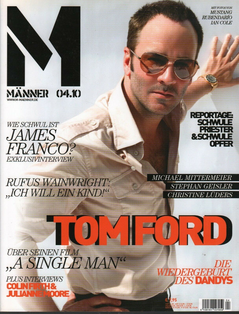 Manner German Gay Interest Magazine April 2010 Tom Ford James Franco 030420AME