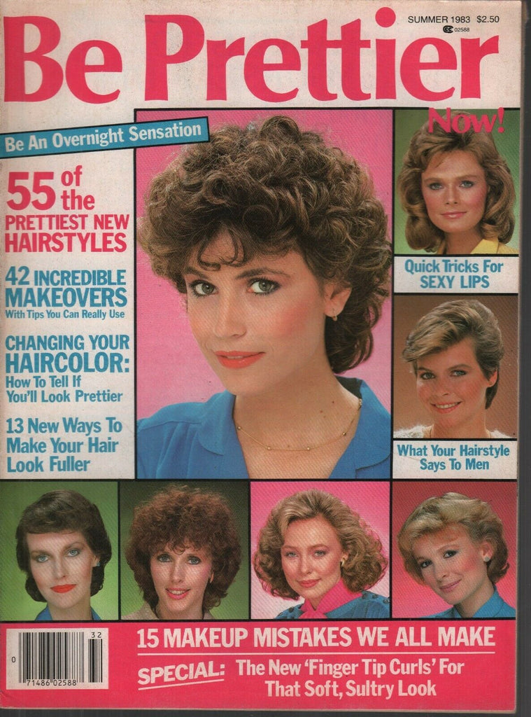 Be Prettier Summer 1983 Vintage Hairstyle Beauty Magazine 072919AME