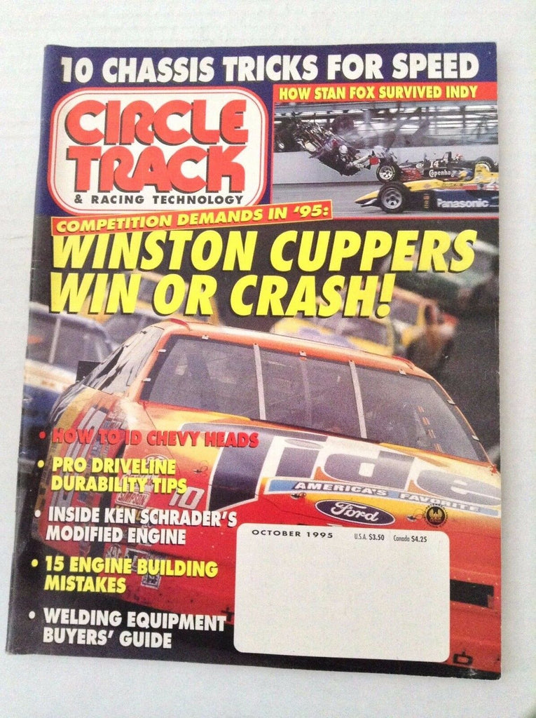 Circle Track Magazine Winston Cuppers Crash October 1995 040417NONRH