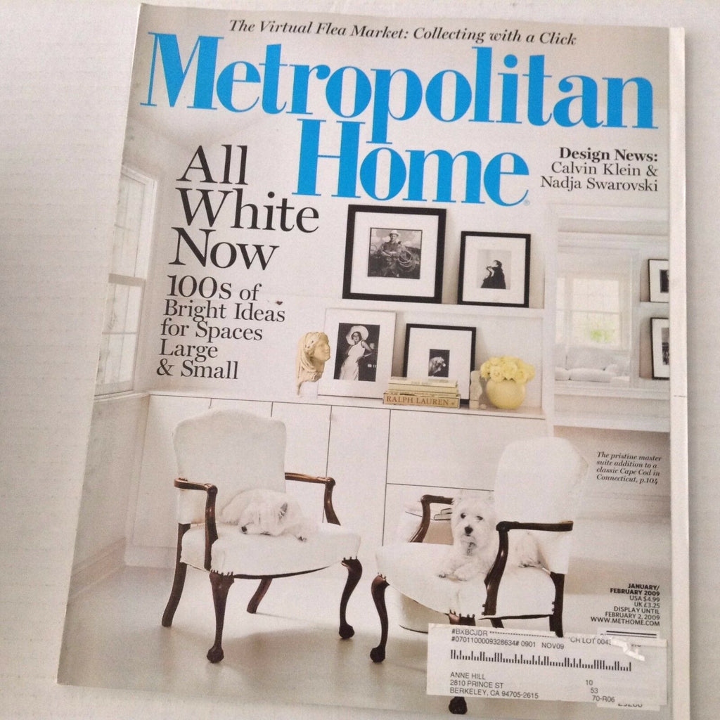 Metropolitan Home Magazine Cape Cod In Connecticut Jan/February 2009 070417nonrh