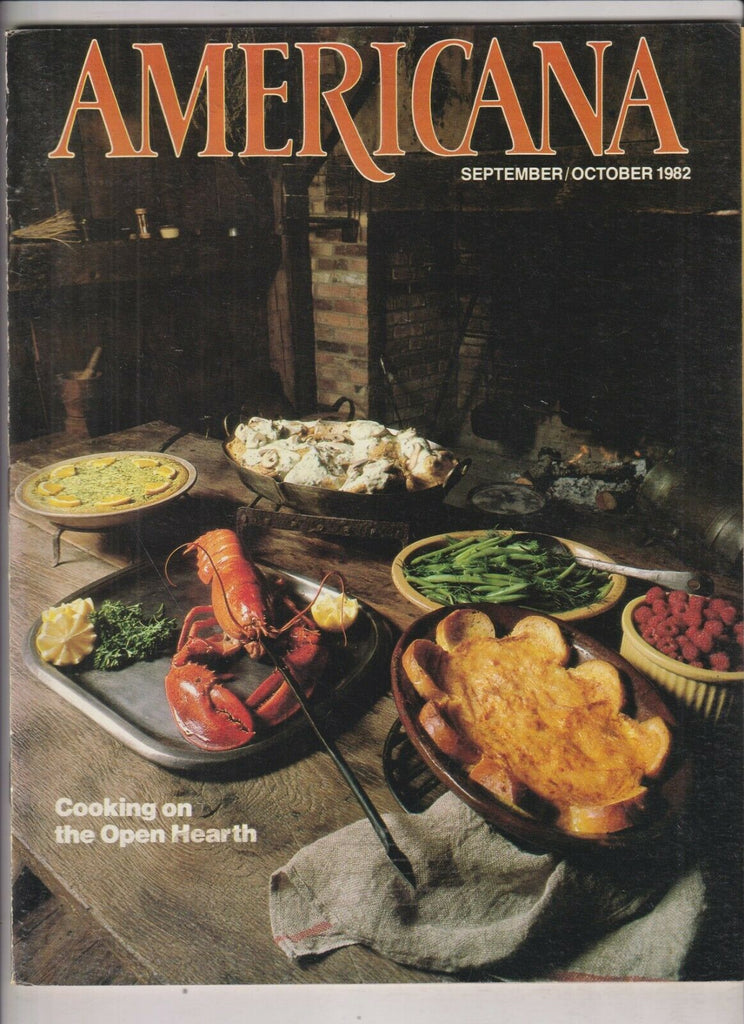 Americana Mag Cooking On The Open Hearth September/October 1982 040120nonrh