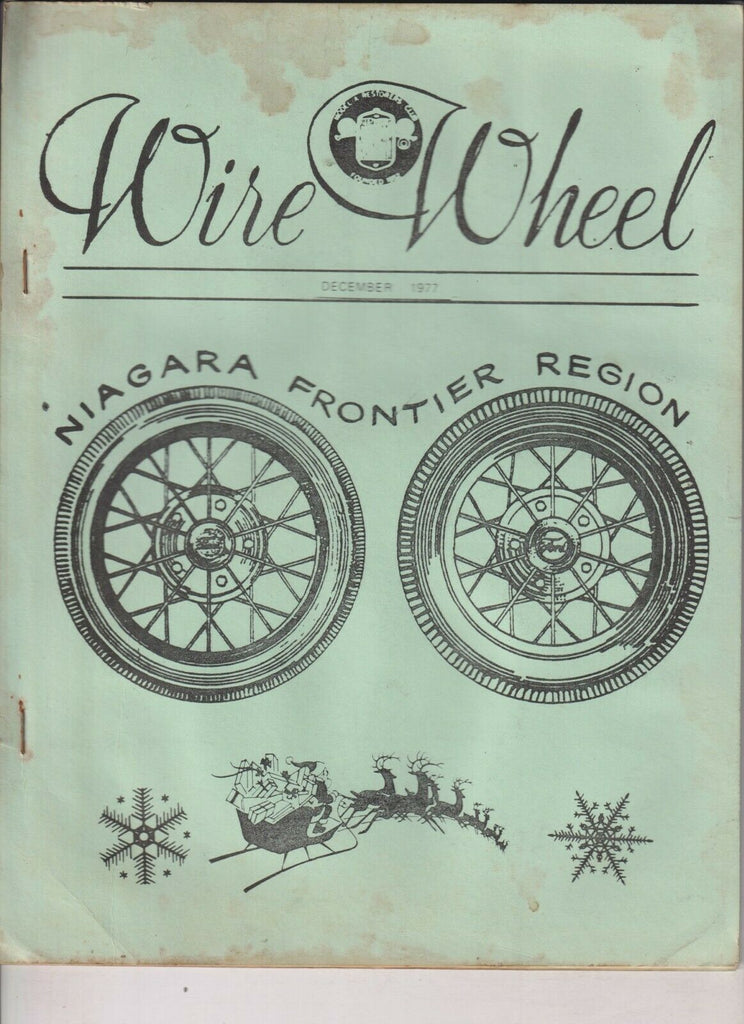 Wire Wheel Mag Niagra Frontier Region December 1977 121319nonr