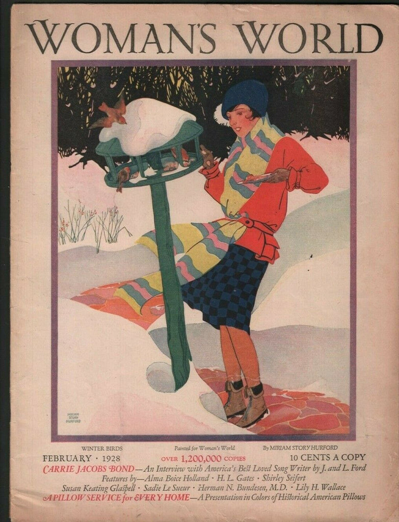 Woman's World Mag Carrie Jacobs Bond February 1928 010620nonr