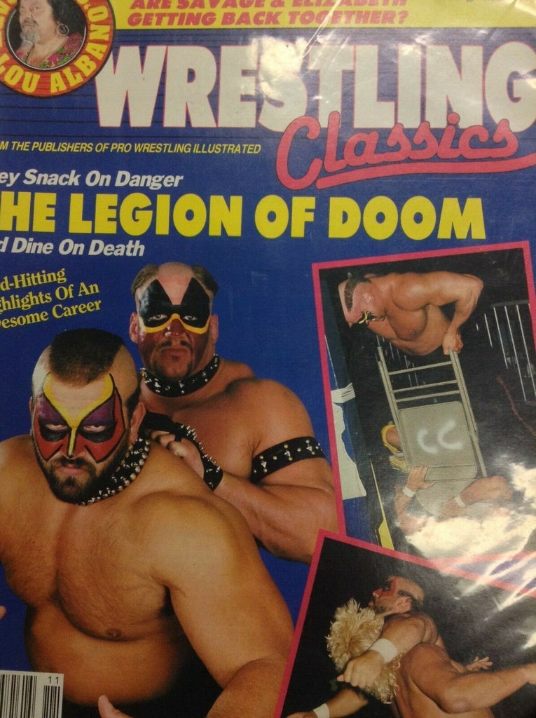Wrestling Classics Magazine Legion Of Doom November 1990 011819nonr
