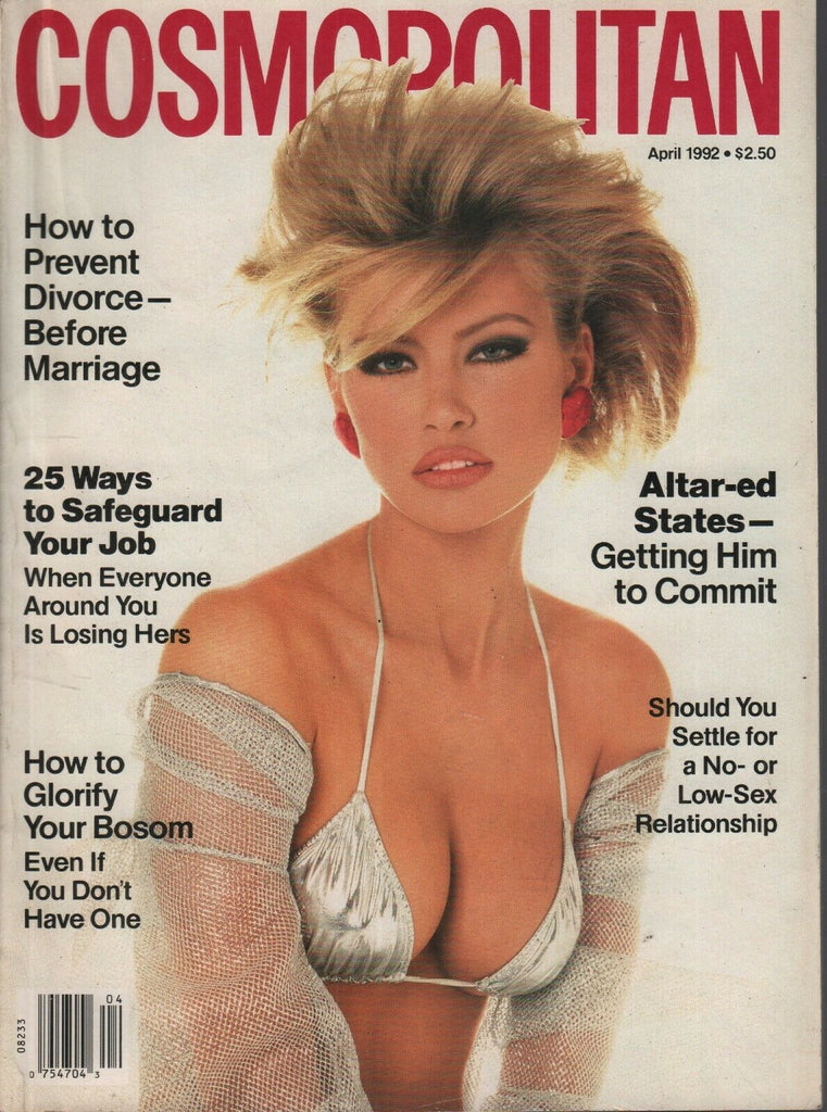 Cosmopolitan Magazine April 1992 Daniela Pestova 080819AME