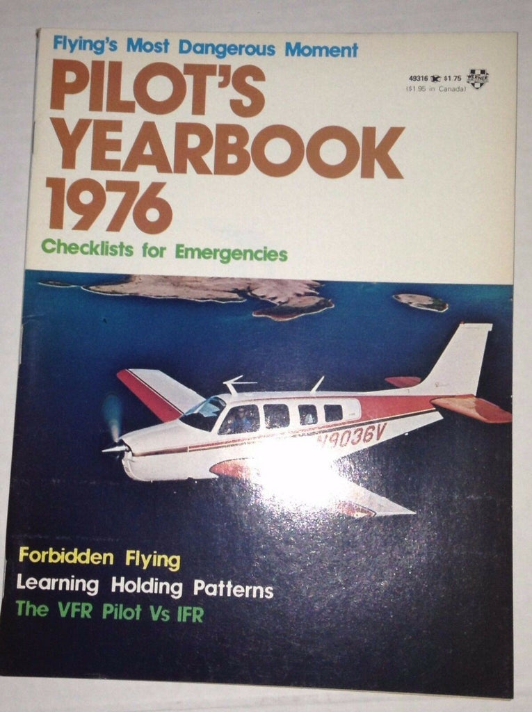 Pilot's Yearbook Magazine Forbidden Flying P-39 A-65s 1976 010217RH
