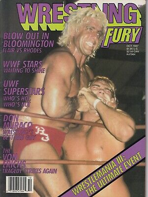 Wrestling Fury Magazine Ric Flair Don Muraco October 1987 030219nonr