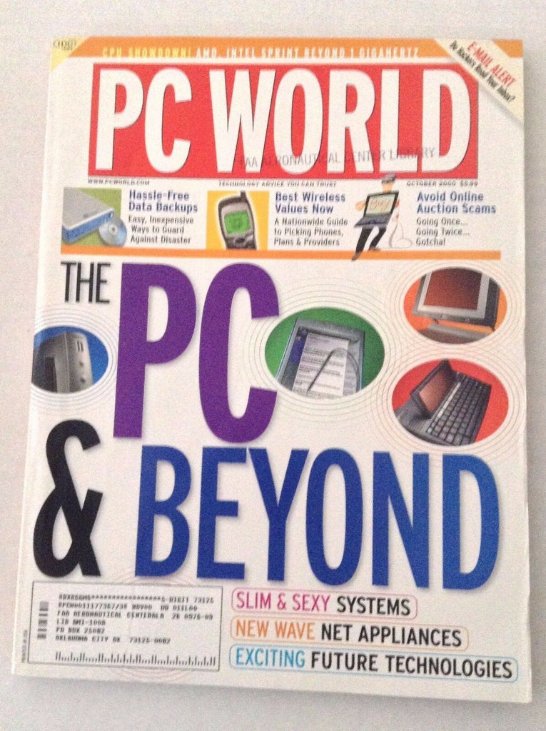 PC World Magazine Pc & Beyond October 2000 022717NONRH