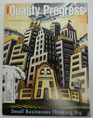 Quality Progress Magazine Small Businesses Going Big February 1997 FAL 060815R3