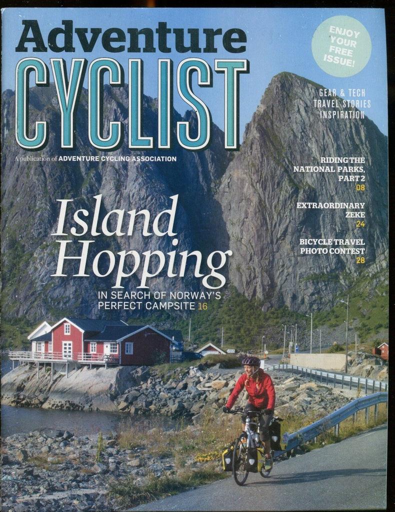 Adventure Cyclist Magazine Sample Issue Norway EX No ML 020117jhe