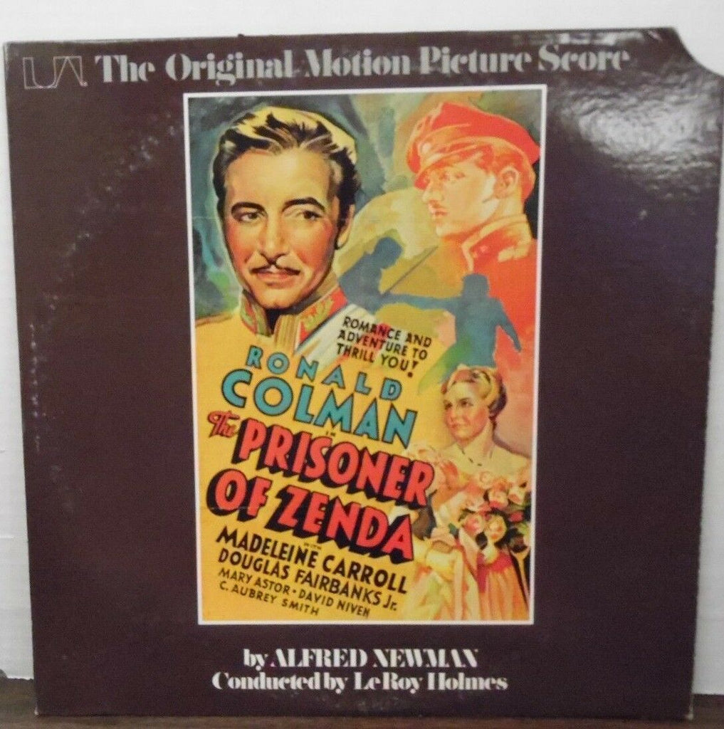 Original Motion Picture Score The Prisoner of Zenda UA-LA374 vinyl 031718LLE