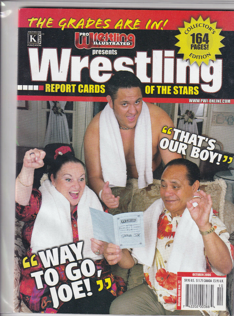 Pro Wrestling Illustrated Samoa Joe October 2006 052419nonr