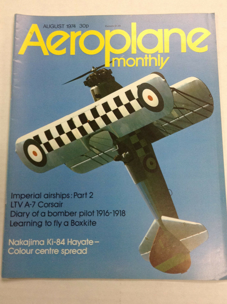 Aeroplane Monthly Aviation Magazine Imperial Airships Part 2 August 1974 121416R
