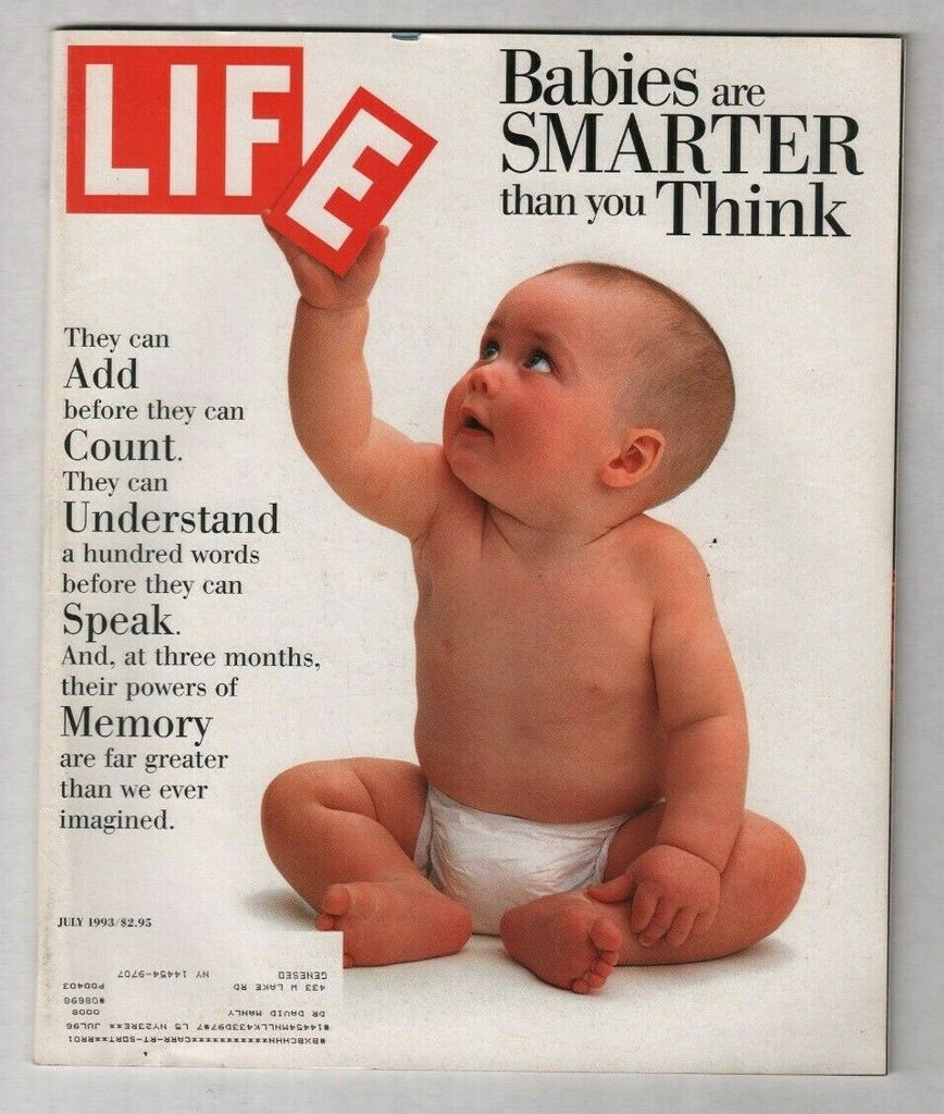 Life Magazine Babies Are Smarter Than You Think July 1993 012920nonr