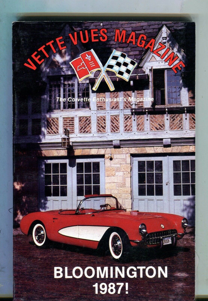 Vette Vues Magazine September 1987 Bloomington Corvette EX No ML 053117nonjhe