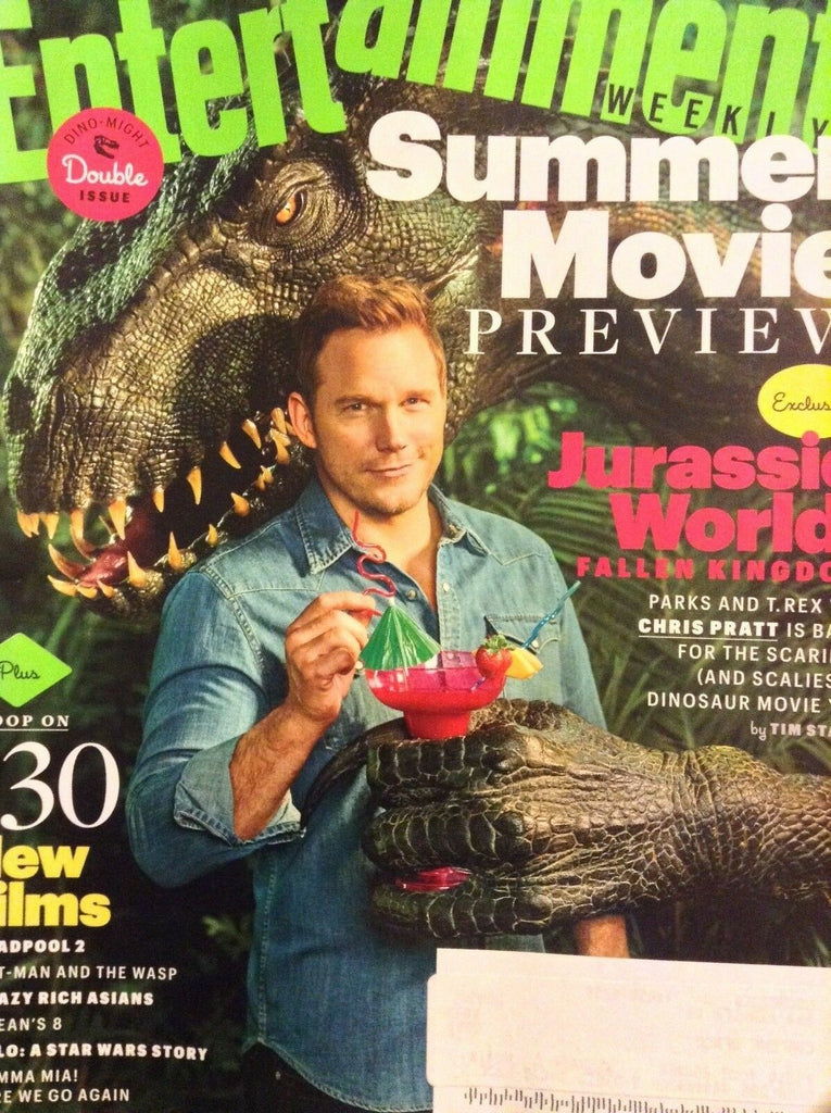 Entertainment Weekly Magazine Jurassic World Chris Pratt May 2018 051018nonrh