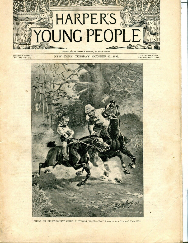 Harper's Young People Magazine October 17 1893 ACC 042417nonjhe