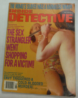 Inside Detective Magazine The Strangler Went Shopping May 1983 062215R