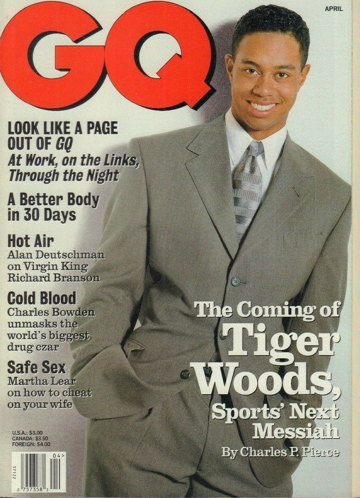 GQ April 1997 Tiger Woods Charles Bowden Martha Lear 030619DBE
