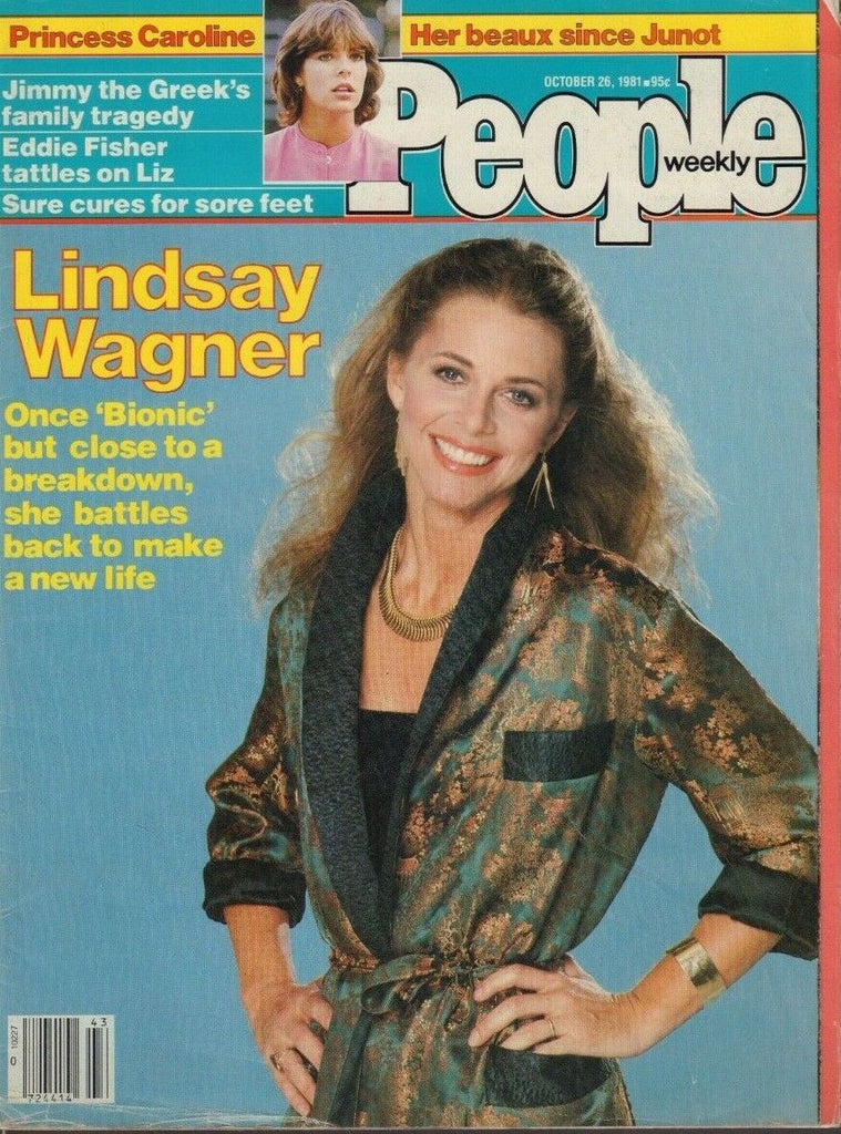 People Weekly October 26 1981 Lindsay Wagner Jimmy The Greek 011719DBE