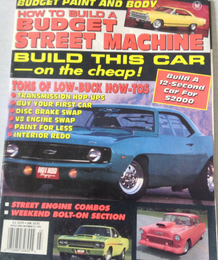 Budget Street Machine Magazine Transmission Hop-Ups 1994 080717nonrh