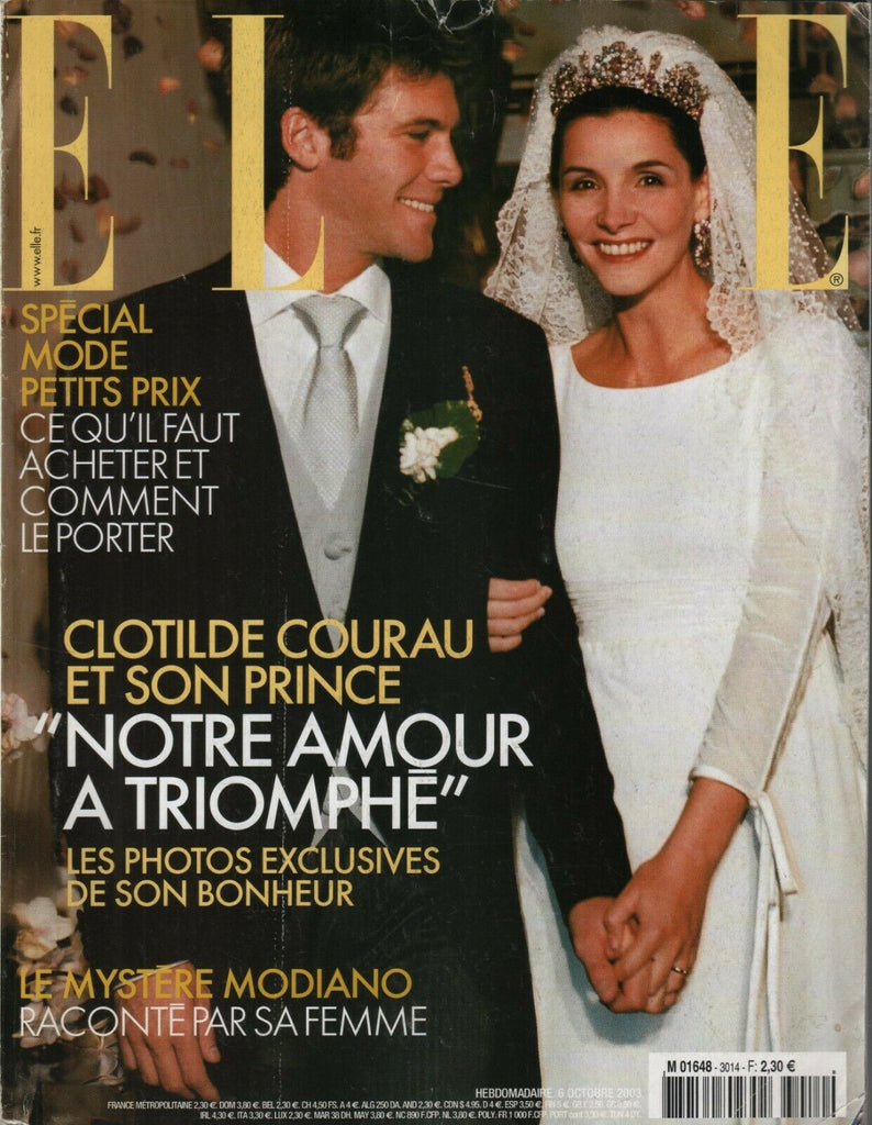 Elle French Fashion Magazine 6 Octobre 2003 Claudio Emanuele Filiberto 091919AME