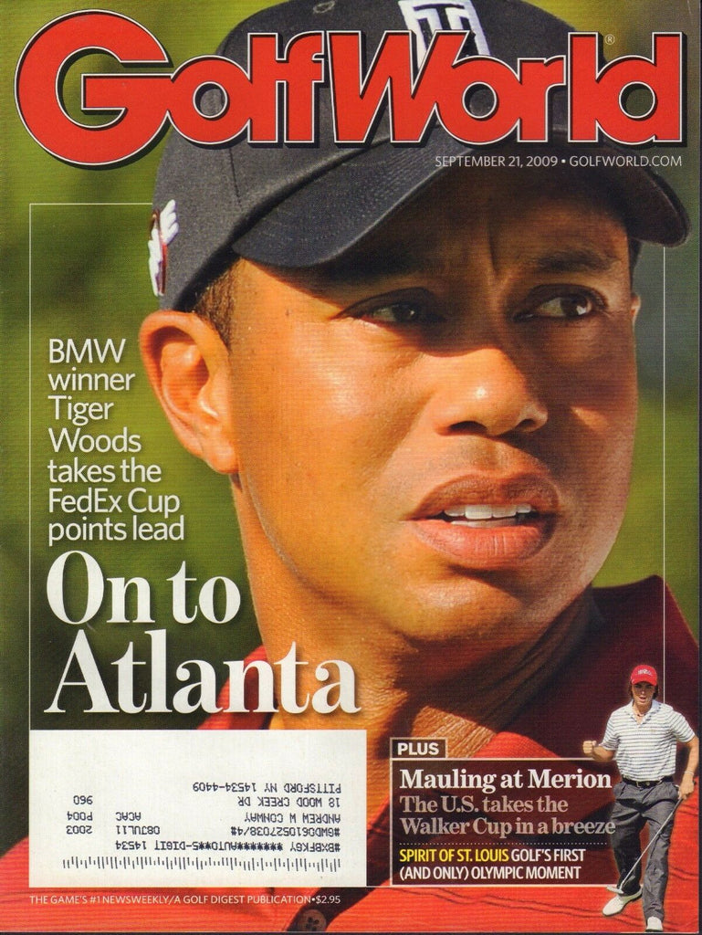 Golf World Magazine September 21 2009 Tiger Woods 072617nonjhe