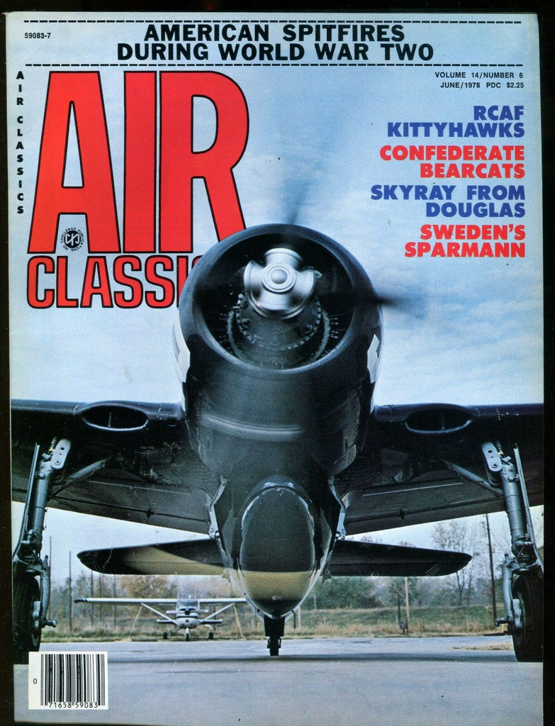 Air Classics Magazine June 1978 American Spitfires EX No ML 120816jhe