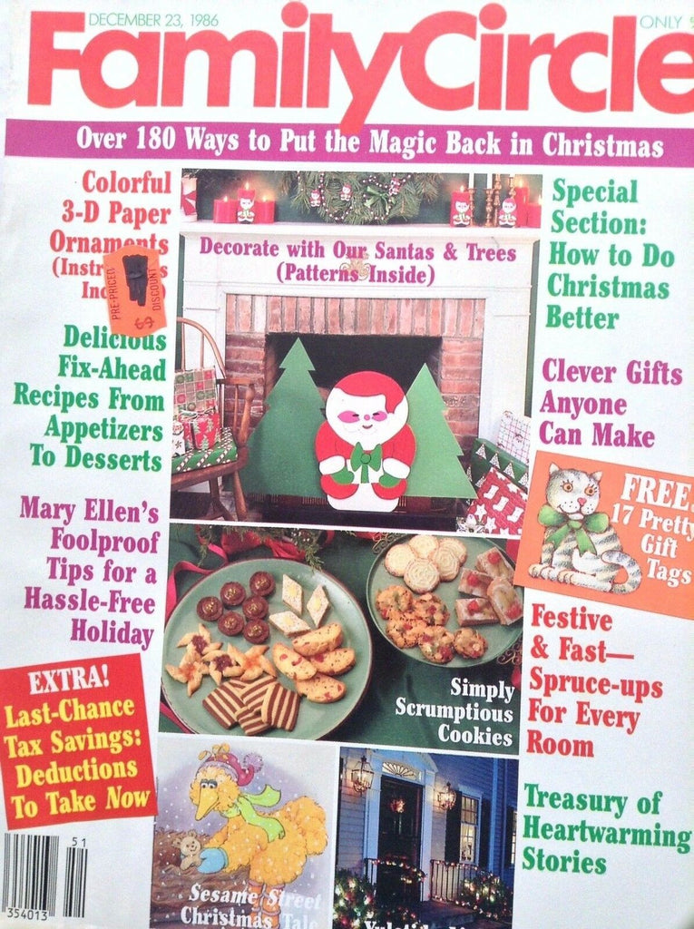 Family Circle Magazine do Better Christmas December 23, 1986 091717nonrh