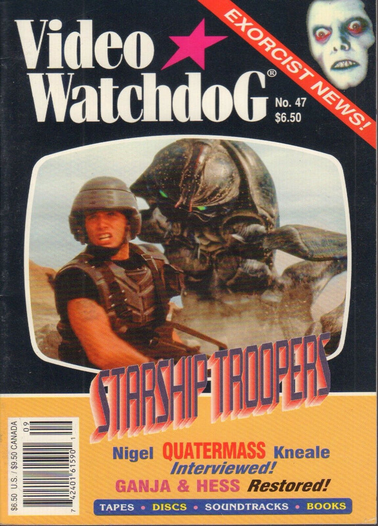 Video Watchdog No.47 Starship Troopers Nigel Kneale 021318DBE