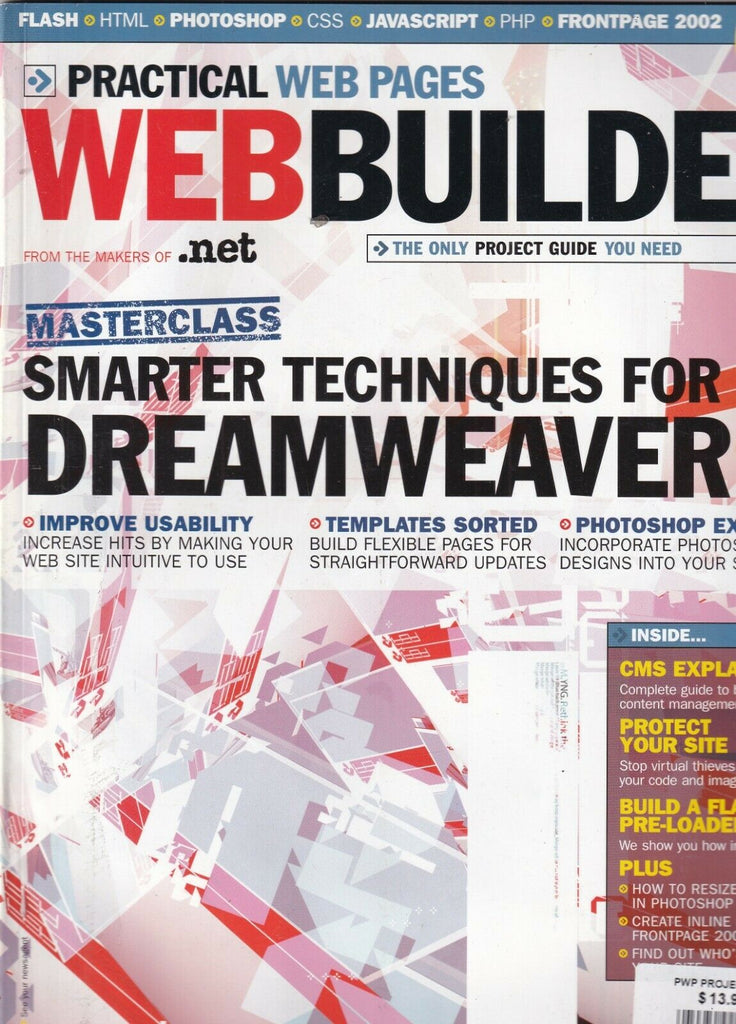Practical Web Pages Web Builder Techniques For Dreamweaver 2004 101219nonr
