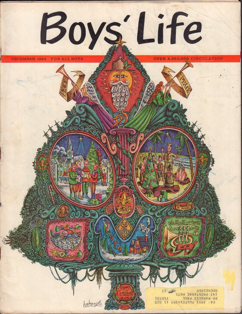 Boy's Life December 1964 Christmas Issue w/ML 011617DBE