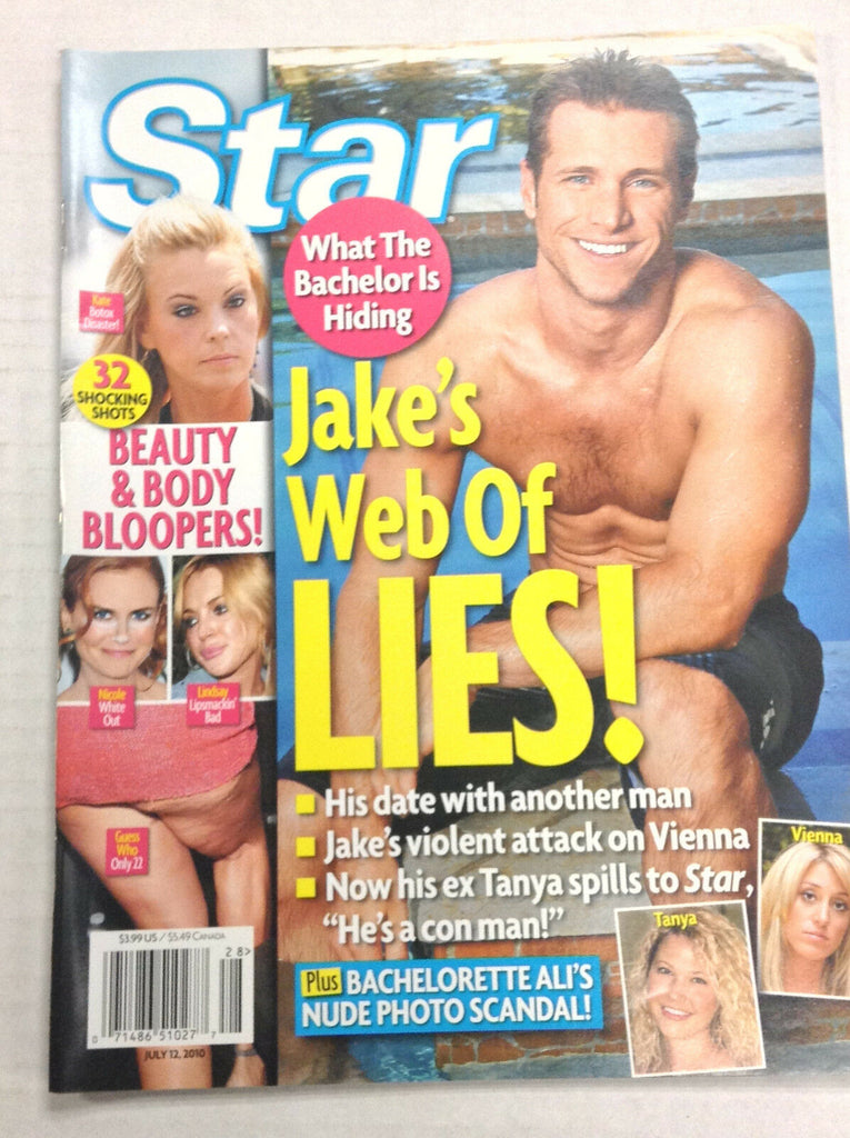 Star Magazine Bachelor Jake's Web Of Lies July 12, 2010 010517R