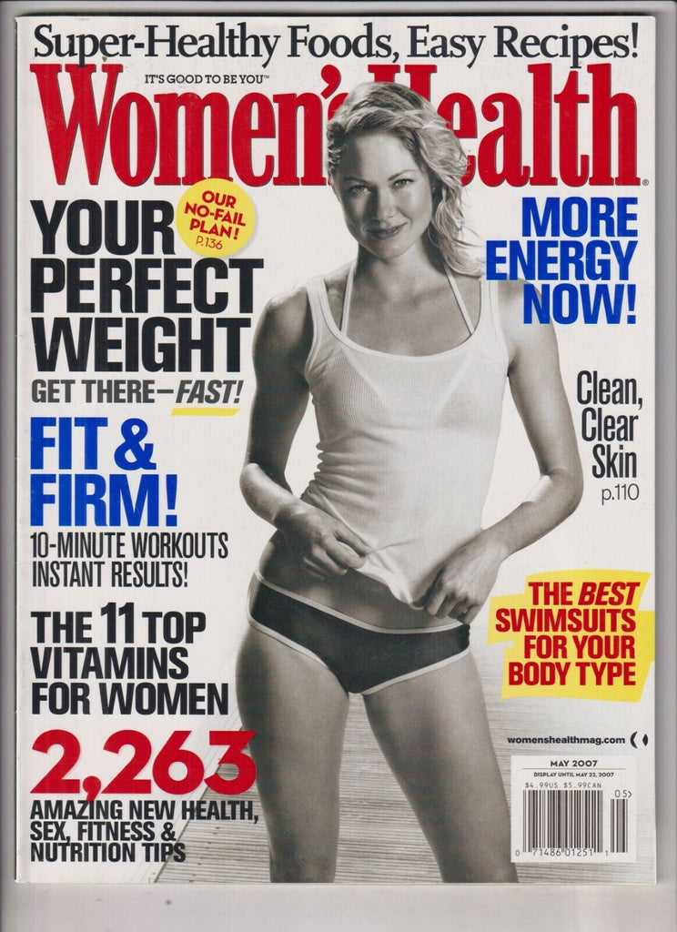 Women's Health Mag Your Perfect Weight May 2007 032720nonrh