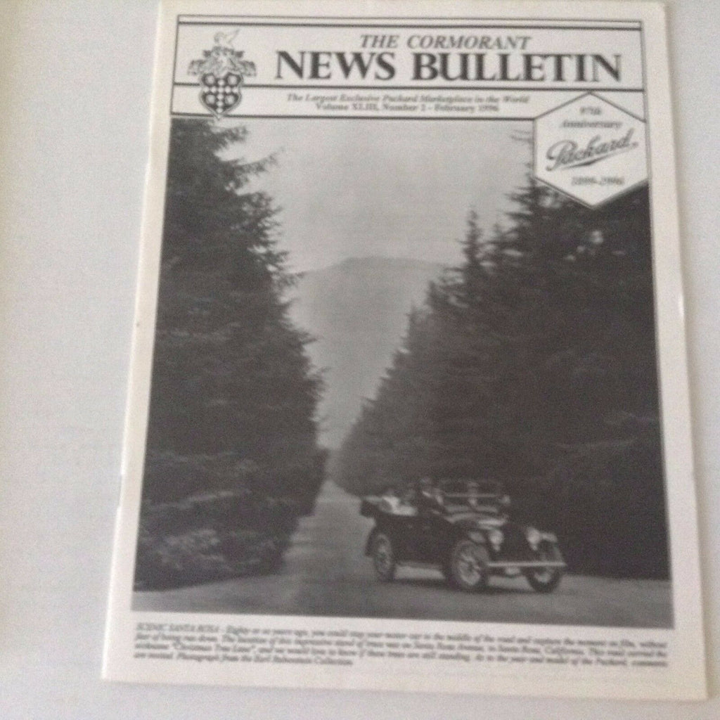 Cormorant Bulletin Magazine Scenic Santa Rosa February 1996 052917nonrh