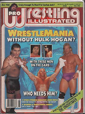 Pro Wrestling Illustrated May 1993 Mr. Perfect, Giant Gonzales VG 021716DBE
