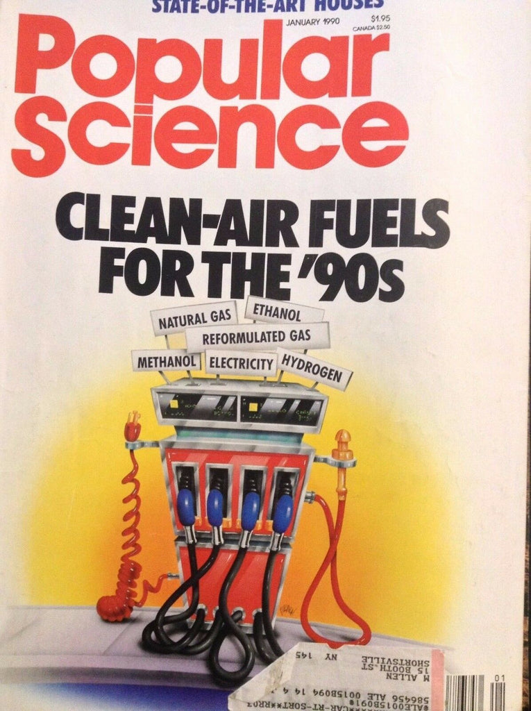 Popular Science Magazine Clean Air Fuels January 1990 121517nonrh