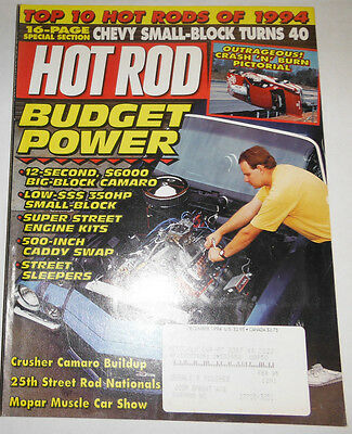 Hot Rod Magazine Big-Block Camaro December 1994 090514R