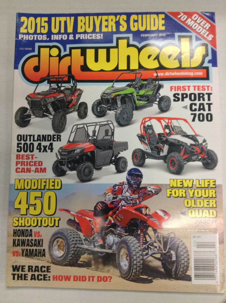 Dirt Wheels Magazine Outlander 500 4x4 Sport Cat 700 February 2015 032617nonR