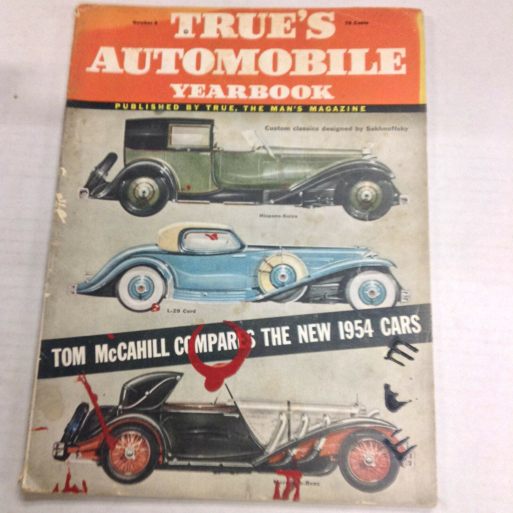 True's Automobile Yearbook Magazine Hispano-Suiza L-29 1954 052417nonrh