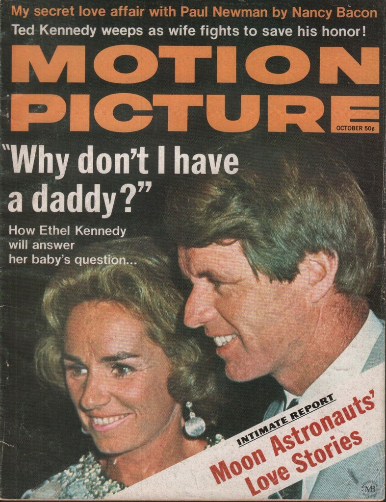 Motion Picture October 1969 Ethel Kennedy Ted Paul Newman 062519AME