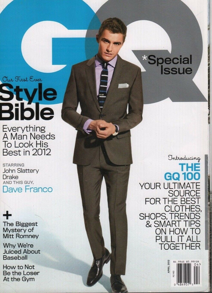 GQ April 2012 Dave Franco First Ever Style Bible 100918DBE