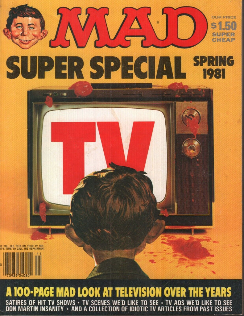 Mad Magazine Spring 1981 Super Special TV 010919AME