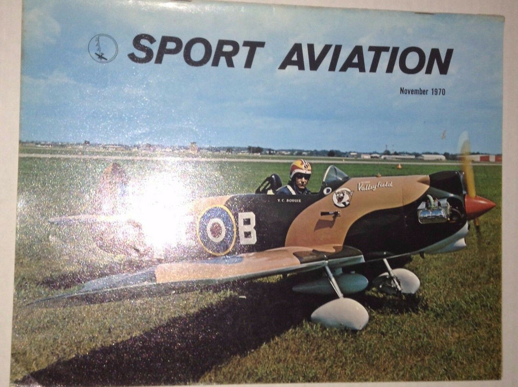 Sport Aviation Magazine Osprey 1 Flying Boat November 1970 010417RH