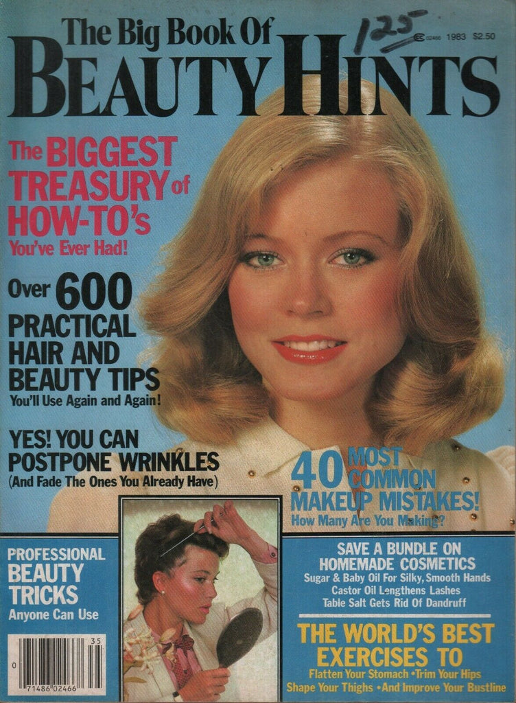 Big Book of Beauty Hints 1983 Vol 2 #1 Vintage Beauty Magazine 072919AME